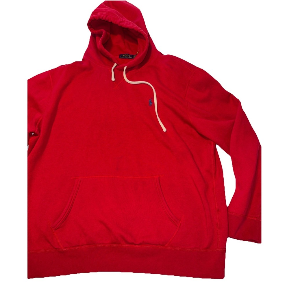 Polo Ralph Lauren Red Hoodie Size XL